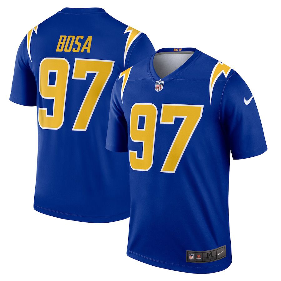 Men Los Angeles Chargers #97 Joey Bosa Nike Royal 2nd Alternate Legend NFL Jersey